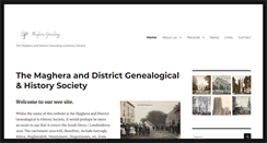 Desktop Screenshot of magheragenealogy.org