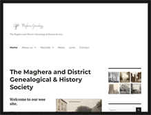 Tablet Screenshot of magheragenealogy.org